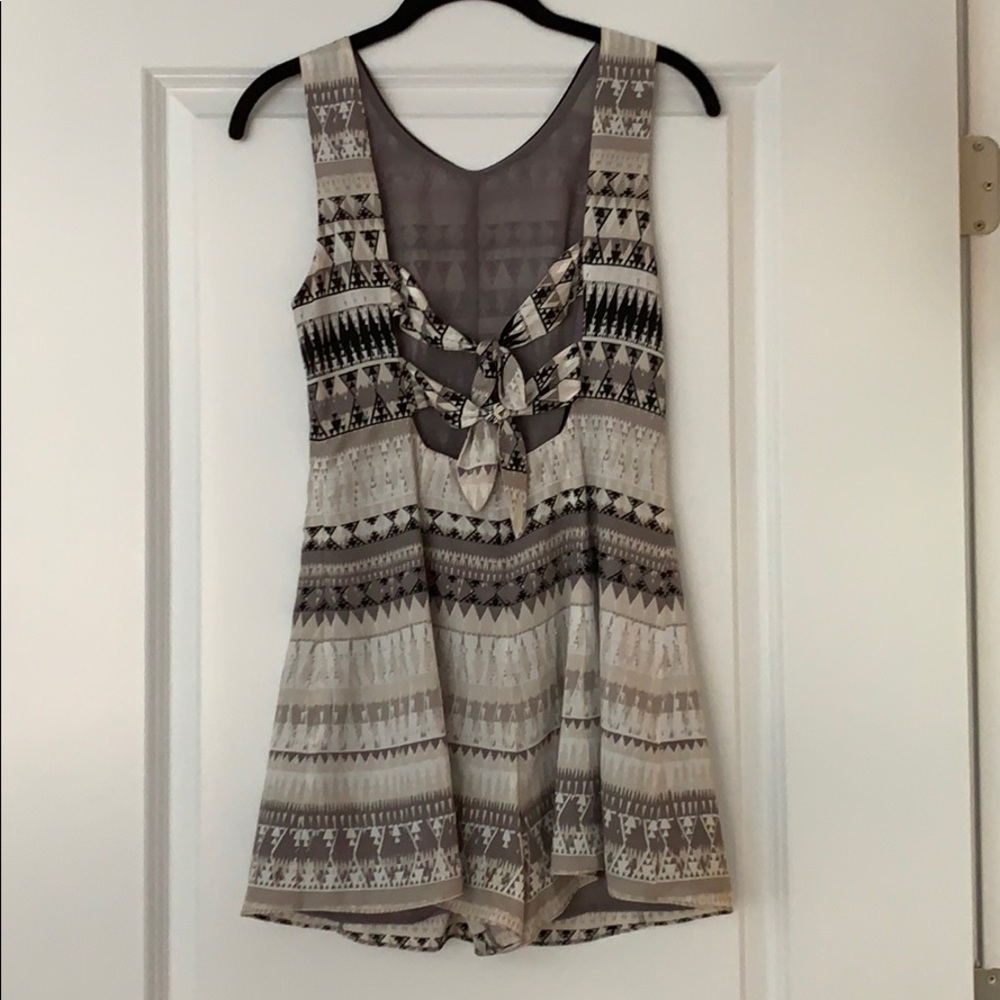 Rare Bcbgeneration Aztec Romper - image 1